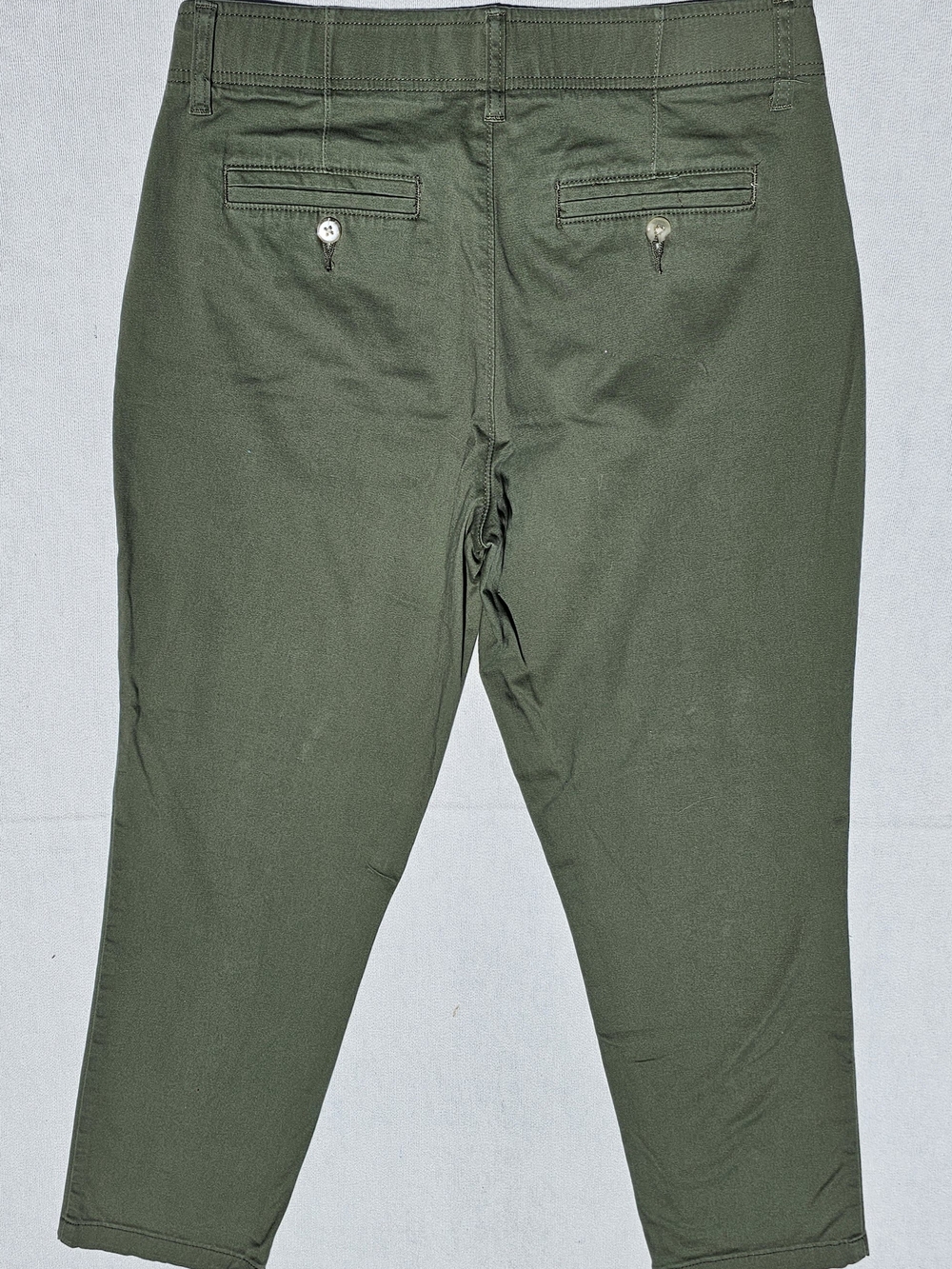 Lee Women's Size 10 Pants in Olive Green. - Picture 2 of 4